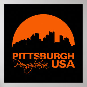 Affiche PITTSBURGH - personnaliser