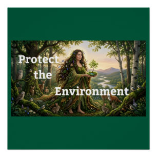 Affiche Protéger l'Environnement