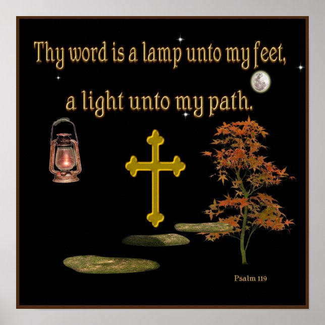 affiche psaume 1:19 (Devant)