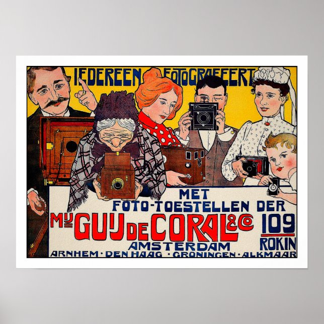 Affiche publicitaire - Cameras 1901 (Devant)
