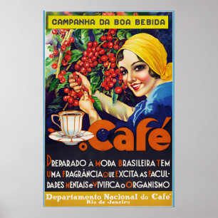 Affiche publicitaire vintage classique des années 