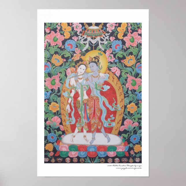 Affiche Radha-Krishna (Devant)