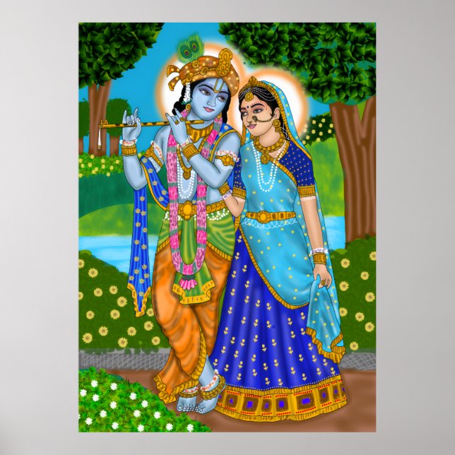 Affiche Radha Krishna (Devant)