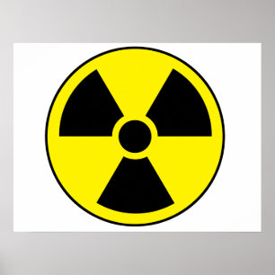 Affiche radioactive