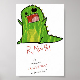 Affiche RAWR