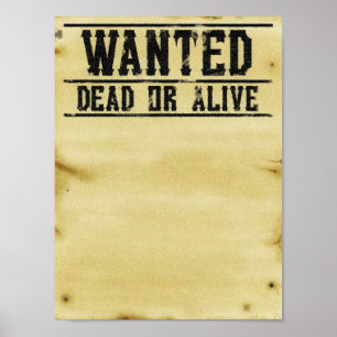 Affiche Recherchée