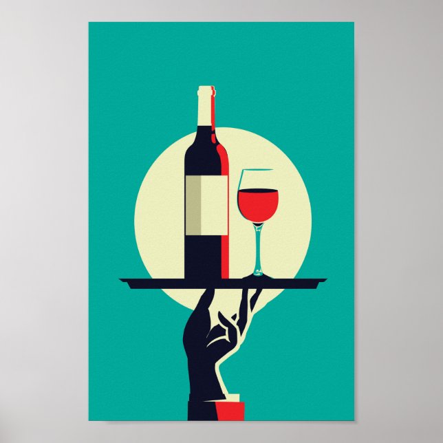 Affiche rétro (Devant)