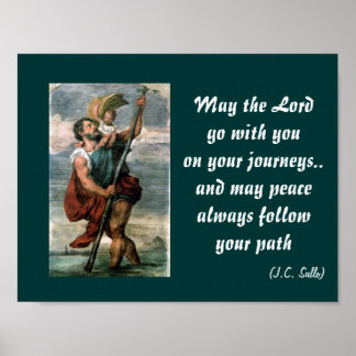 affiche saint christopher