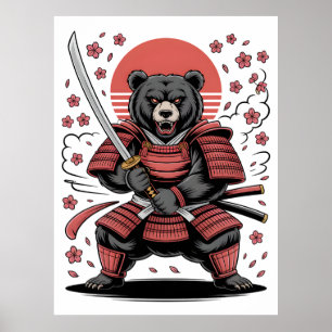 Affiche Samouraï Ours