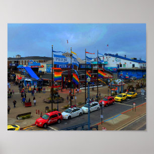 Affiche San Francisco Pier 39 Pride #1