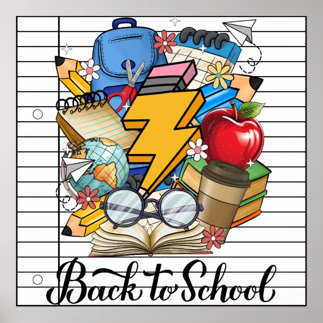 Affiche scolaire (Devant)