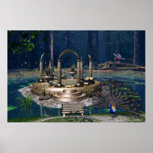 Affiche secrète du jardin