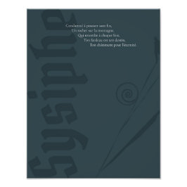 Affiche Sisyphe Fotodruck