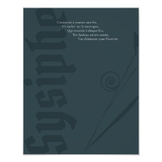 Affiche Sisyphe Fotodruck