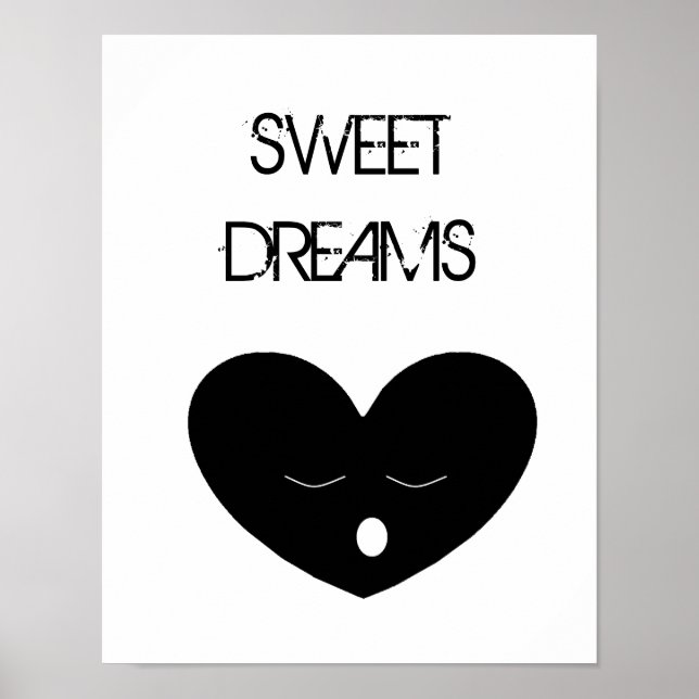 Affiche Sleeping Heart Sweet Dreams (Devant)