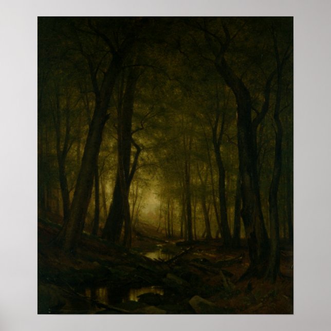 Affiche Soirée dans les bois (1876) (Devant)
