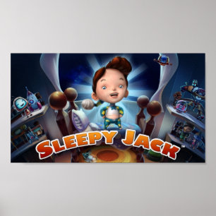 Affiche somnolente de Jack
