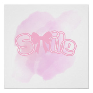 Affiche sourire