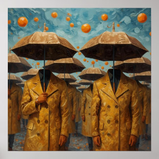 Affiche sous les Oranges
