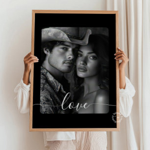 Affiche souvenir de couple à personnaliser