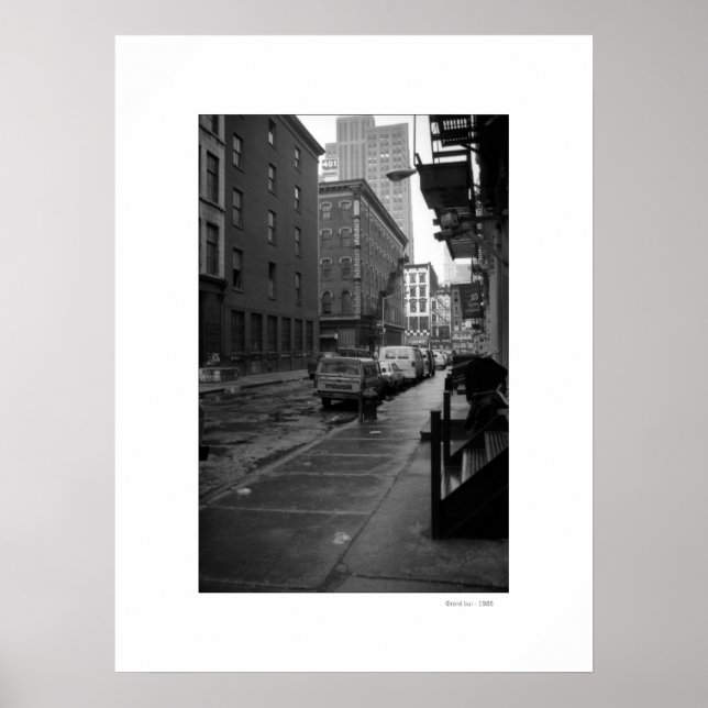 Affiche STREET NYC (Devant)