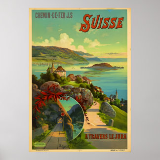 Affiche Suisse Travel