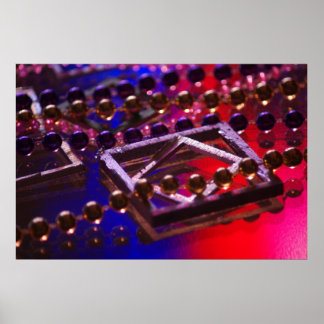 Affiche sur les lumières de l'abstraction