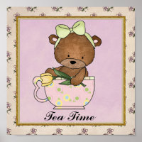Affiche Tea Time