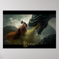 Affiche Thor Vs Jormungand