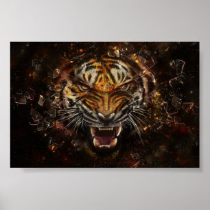 Affiche TIGER STEAM PUNK