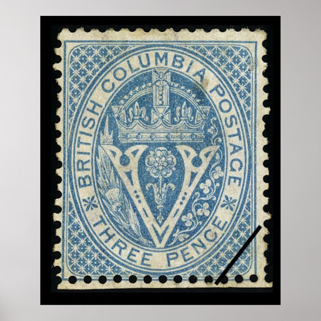 Affiche touristique de la Colombie-Britannique vin (Devant)