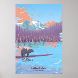 Affiche touristique du Parc provincial du lac Joff