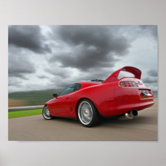 Affiche TOYOTA SUPRA 1993