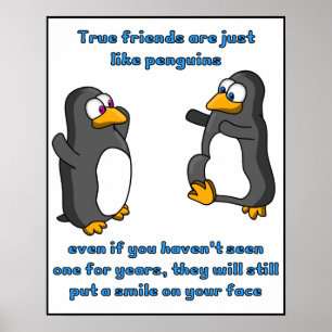 affiche True Friends, 16 x 20 pouces
