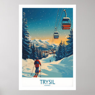 Affiche Trysil Norvège 1