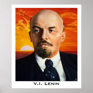 Affiche V.I. Lénine