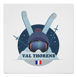 Affiche Val Thorens Station de ski 