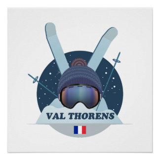 Affiche Val Thorens Station de ski 