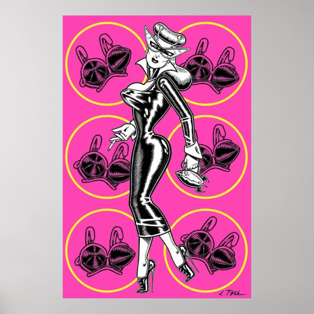 Affiche Vana DeVinyl™/Modes Bizarres (Devant)