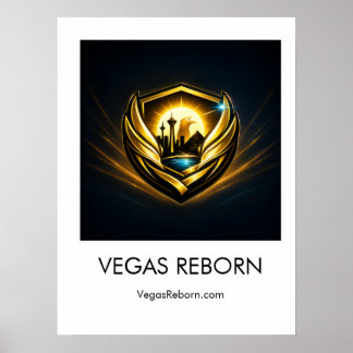 Affiche Vegas Reborn Gold Crest Las Vegas