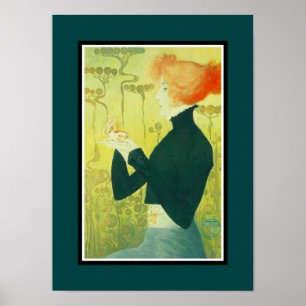 Affiche Vintage Artistes Célèbres Sarah Bernhardt