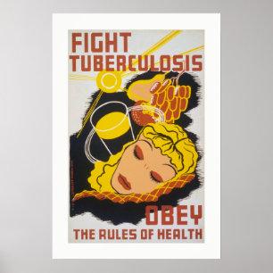 Affiche vintage de santé