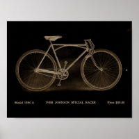 Affiche Vintage Iver Johnson sur les publicités à 