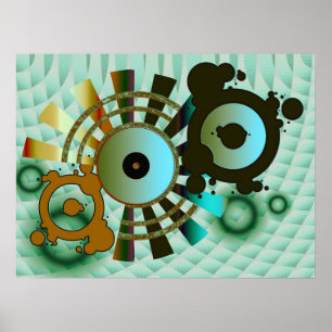 Affiche ViNYL abstraite