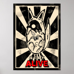 Affiche VIVANTE de SÉJOUR de Photocoyote