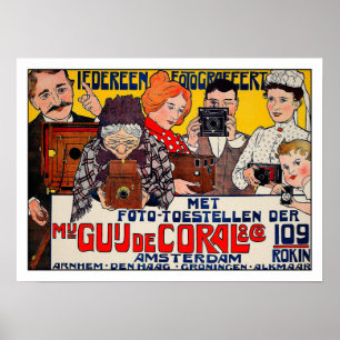 Affiche Werbungs-Plakat - Kameras 1901 Poster
