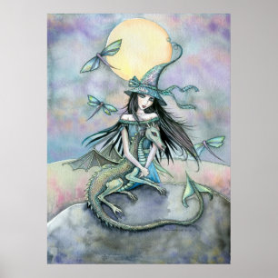 Affiche Witch Dragon par Molly Harrison