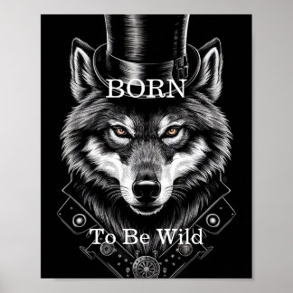 Affiche Wolf Wild
