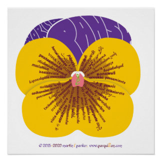 Affiche Wor(l)d Pansy