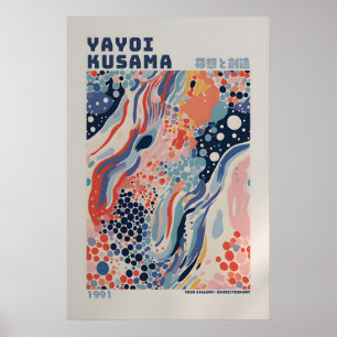 Affiche Yayoi Kusama - Impression Abstraite de Yay